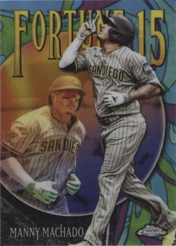 Manny Machado 2025 Topps Chrome Update Fortune 15 #F15-4 | eBay