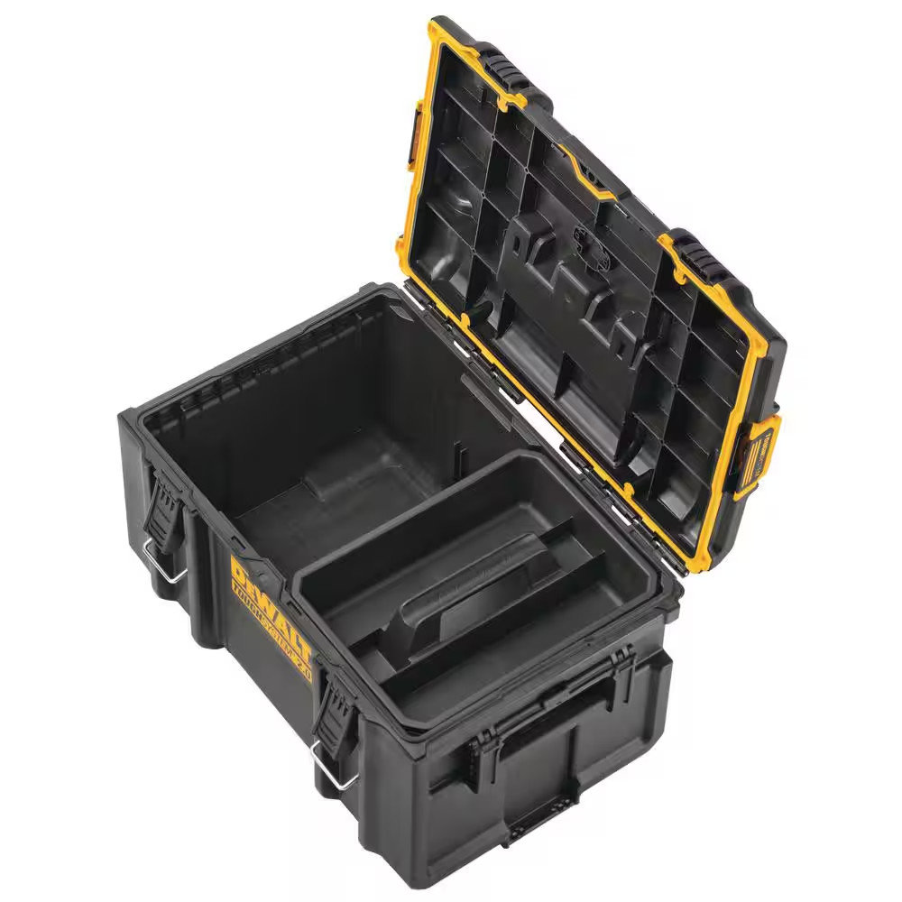 TOUGHSYSTEM 2.0 22 In. Medium Tool Box, TOUGHSYSTEM 2.0 Deep Tool Tray and (2...