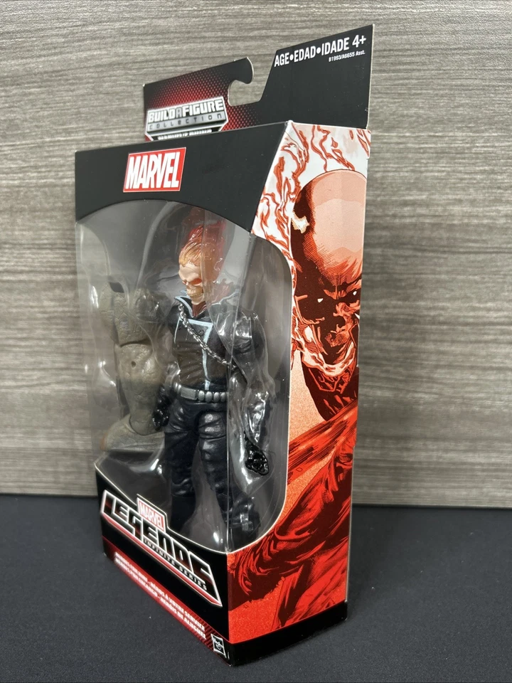 MARVEL LEGENDS SERIE INFINITA HÉROES EN ALQUILER GHOST RIDER 6" FIGURA BAF RINOCERONTE Foto 3 de 4