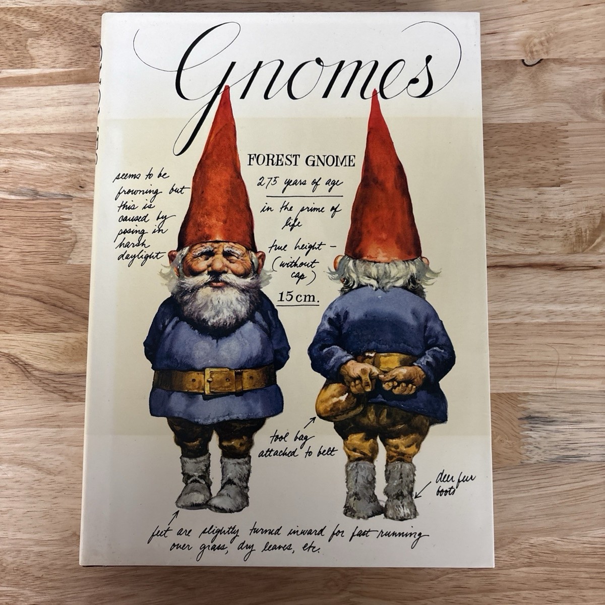Gnomes + Secrets Of The Gnomes Huygen & Poortvliet SIGNED author