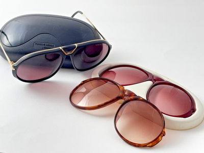 VINTAGE PORSCHE DESIGN BY CARRERA 5659 LARGE 3 FRONTS SUNGLASSES