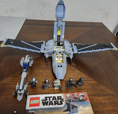 Lego Star Wars The Bad Batch Attack Shuttle set 75314 plus