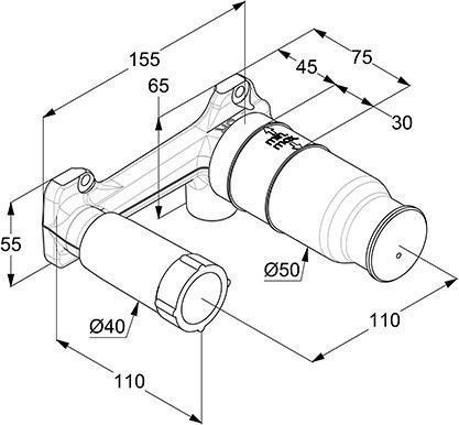 Kludi Rohbauset ZENTA 38243, DN 15 - Bild 4 von 5