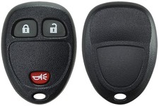 KeylessOption Just The Case Keyless Entry Remote Key Fob Shell black