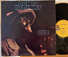 Donny Hathaway Live Vinyl LP Atco SD 33-386 VG+ 1st Pressing The Ghetto