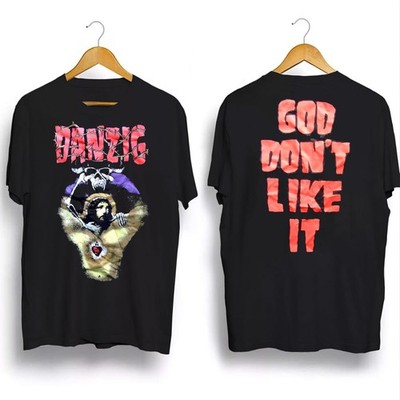 NEW DANZIG ''GOD DON'T LIKE IT'' MARCH 2025 TOUR T-SHIRT ALL SIZE