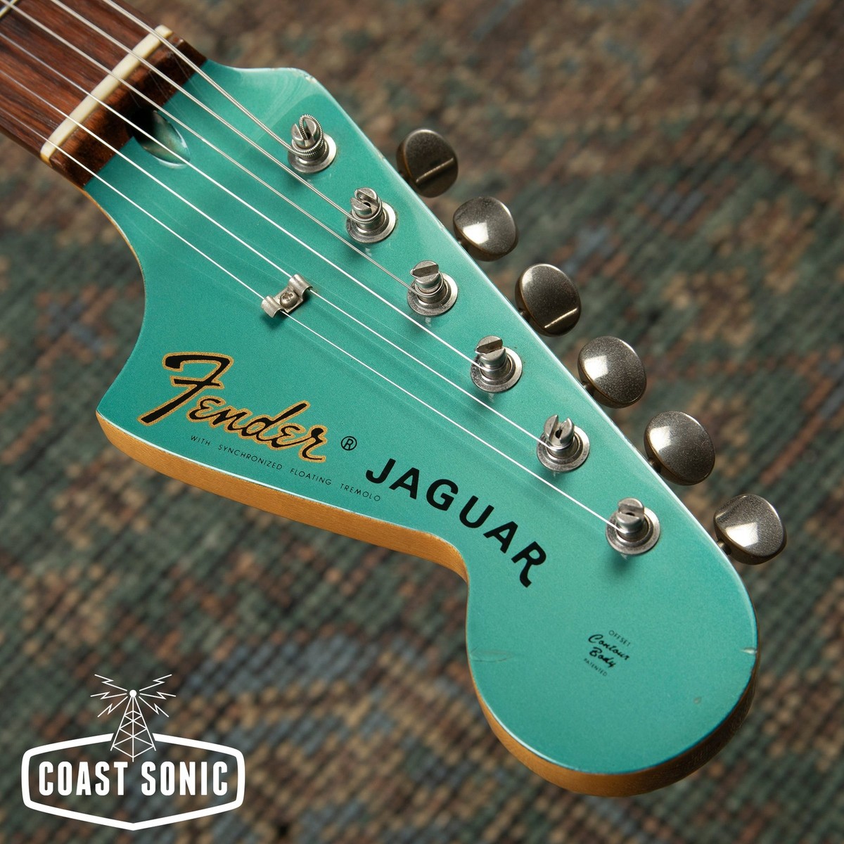 2003 Fender Jaguar Special JGS HH Ocean Turquoise Metallic w