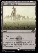 MTG Deserted Temple (301) | NM | Modern Horizons 3 {MH3} pack fresh