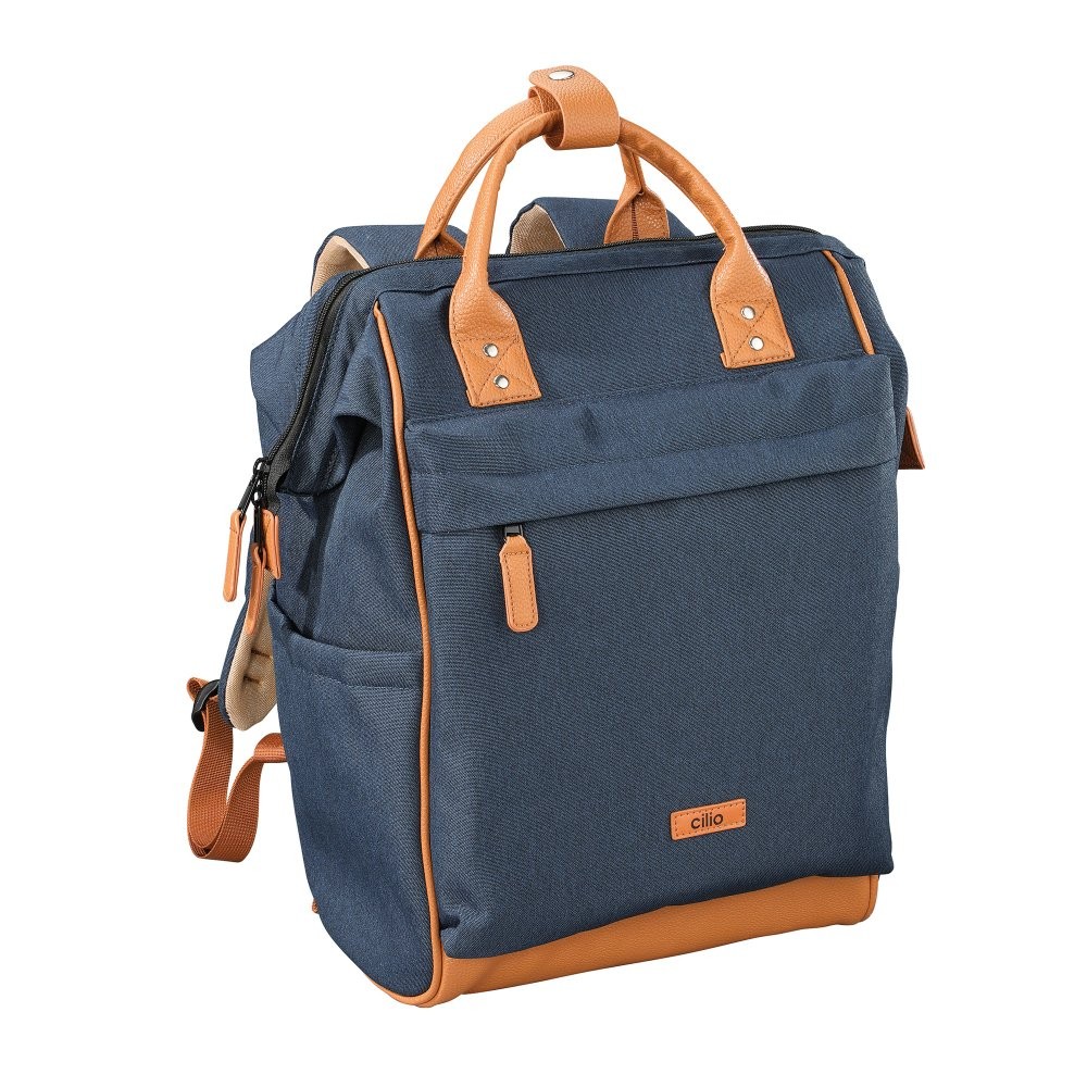 Sac à dos Elba bleu foncé : la solution légère contre le mal de dos