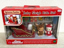 Sylvanian Families Little Christmas Set NIB Collectible Toy