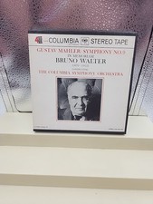 Gustav Mahler Symphony No 9 Memoriam Bruno Walter Columbia Orch. Reel To Reel T
