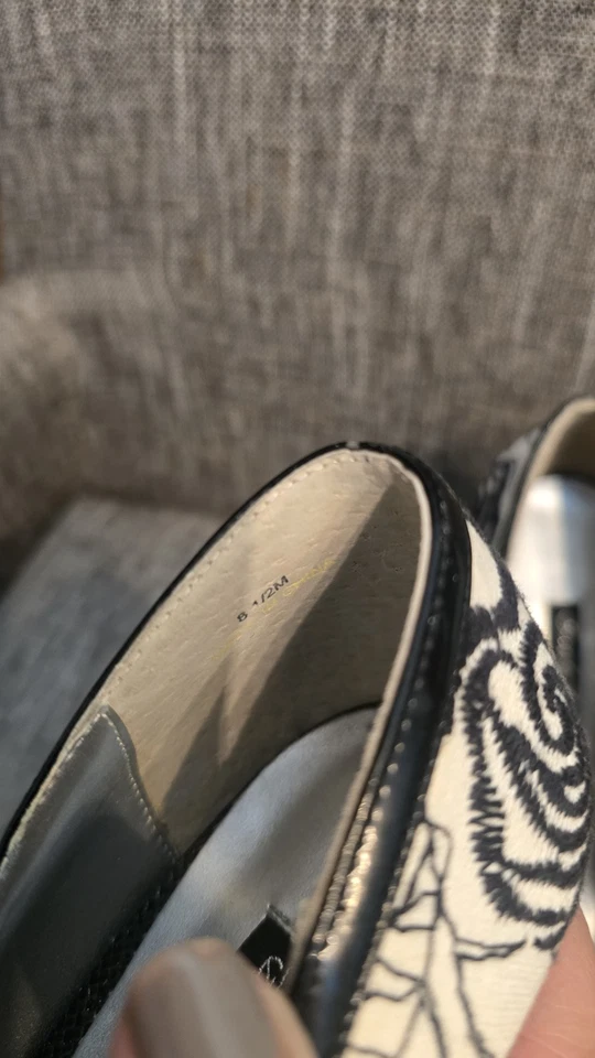 Sapatos femininos Beverly Feldman 8,5 de renda salto peep toe rede caprichodo - Imagem 3 de 4