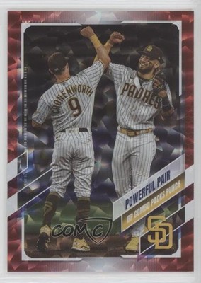 2021 Update Red Foil 14/199 Fernando Tatis Jr Jake Cronenworth Rookie RC 0j8d