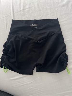 Bombshell Sportswear Tiny Waist Shorts With Toggle Sides Size S