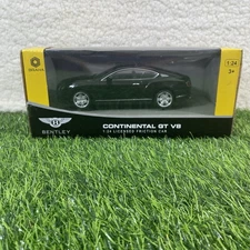 Braha Bentley Continental GT V8 Black Full Function R/C Car 1:24 Licensed