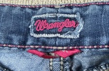 Wrangler Jeans Womens 5/6x32 Blue Premium Patch Cowboy Rodeo Bootcut
