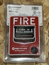 NOTIFIER NBG-12L FIRE ALARM DUAL ACTION CONVENTIONAL PULL STATION - BRAND NEW