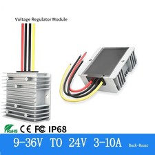 9-36V to 24V DC-DC Converter 3A 5A 6A 8A 10A 12A Step Up Down Regulator Module