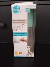 NEW- Mii Sophie The Giraffe Glass Feeding Bottle - 230ml, BPA FREE