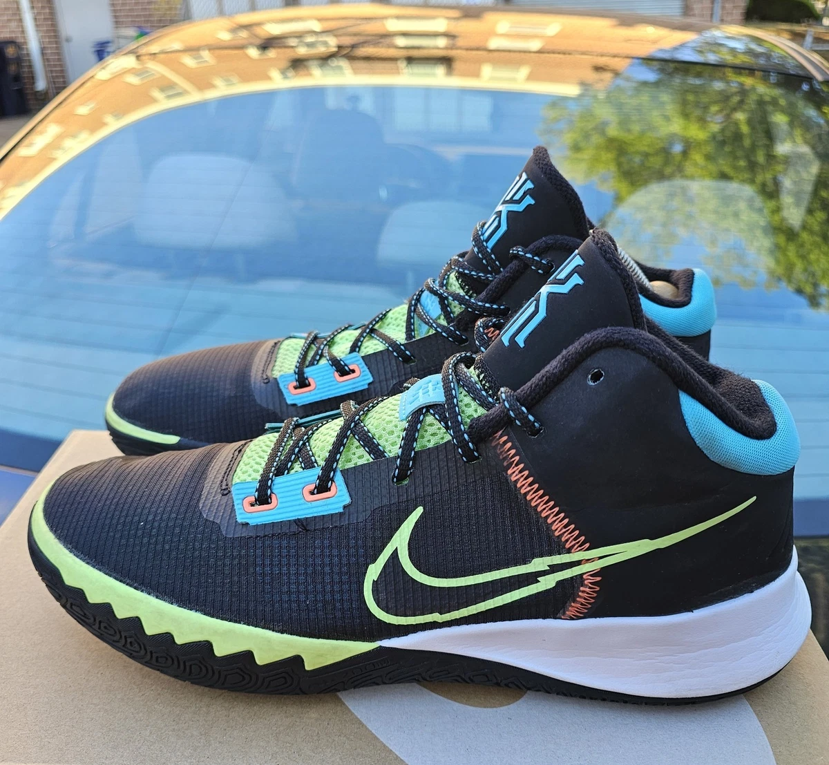 Nike Kyrie Flytrap 4 Black Lime Glow for Sale | Authenticity