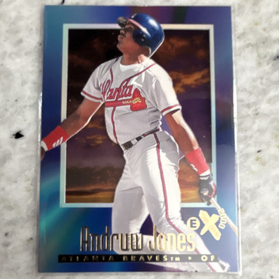 Fleer/SkyBox EX 2000 1997 Andruw Jones #53 Atlanta Braves Baseball Card