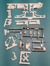 Revell Amt Ertl Monogram Mpc 124 1957 Chevy Bel Air Complete 283 Fuelie Engine