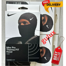Nike Pro Therma-Fit Hyperwarm Hood Ski Mask Black, SAME DAY SHIPMENT 