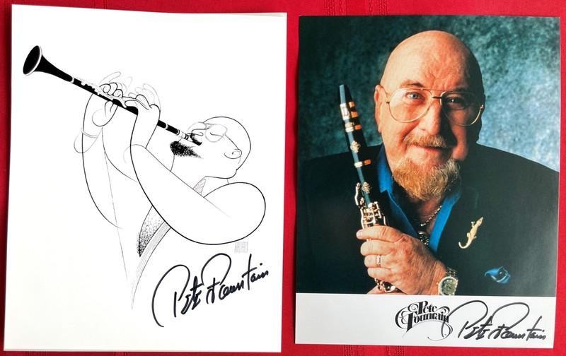 Pete Fountain (1930-2016) - New Orleans Jazz Legend  - Autographed Photo Set