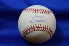 Brett Gardner MLB Authentic COA Autograph Major League Signed OML Baseball 14