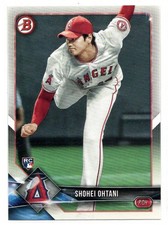 Shohei Ohtani 2018 Bowman Rookie #49 RC Angels Dodgers
