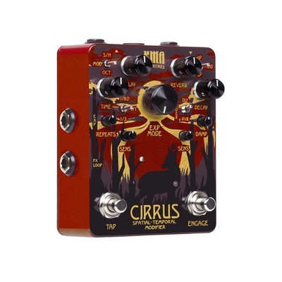 KMA Machines Cirrus Delay und Reverb Effektpedal (NEU)