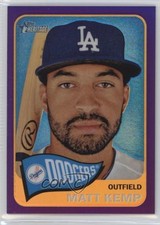 2014 Topps Heritage Chrome Purple Refractor Matt Kemp #THC-370 1i1