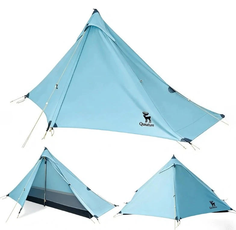 Qunature Ultralight Tent Rodless Rainproof for Backpacking,Camping Portable 2lbs
Opens in a new wind