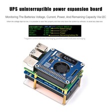 UPS HAT D Kit For Raspberry Pi 5V Uninterruptible Power Supply Module