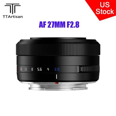 Open box TTArtisan 27mm F2.8 Auto Focus Mirrorless Camera Lens For Fuji X- Mount