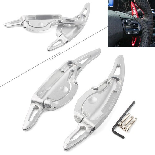 Alu Steering Wheel Paddle Shifter Extension For Hyundai 2019 Ioniq etc - Foto 9 di 9