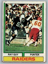 1974 Topps #219 Ray Guy