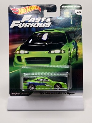 Original Fast Hot Wheels Premium Fast & Furious 95 Mitsubishi Eclipse 