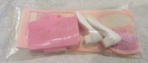 Vintage Barbie 1973 #7796 Sweet 16 Make Up Kit & Shoes