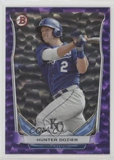 2014 Bowman Draft Top Prospects Purple Ice /99 Hunter Dozier #TP-46