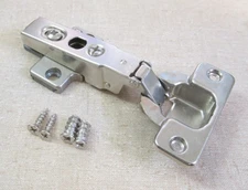 BLUM CABINET HINGE (80.955-01) w/ Quick Release Clip-On Mount Plate (175H710)