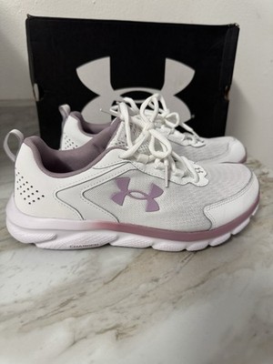 Under Armour Women Size 9 Wide Charged Assert 9 Low Top Athletic Shoes Sneakers