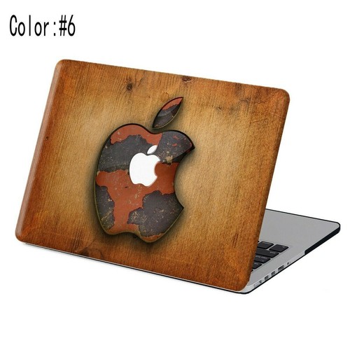 2in1 Madera pintada de goma dura mate cubierta para el nuevo Macbook Pro Air M1 M2 - Imagen 17 de 29