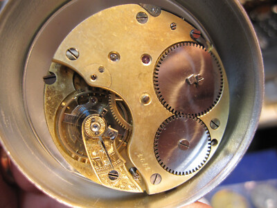 44mm Julius Assmann early OF pocket watch movement