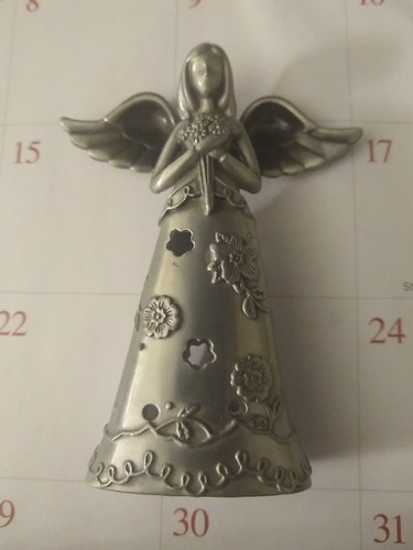 Angel of Friendship. FAITHFUL ANGELS FIGURINE by Ganz. Small Metal Figure. - Picture 5 of 6