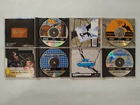 Sega Saturn Lot Panzer Dragoon 1 & 2 Zwei Layer Section Gunbird NTSC-J