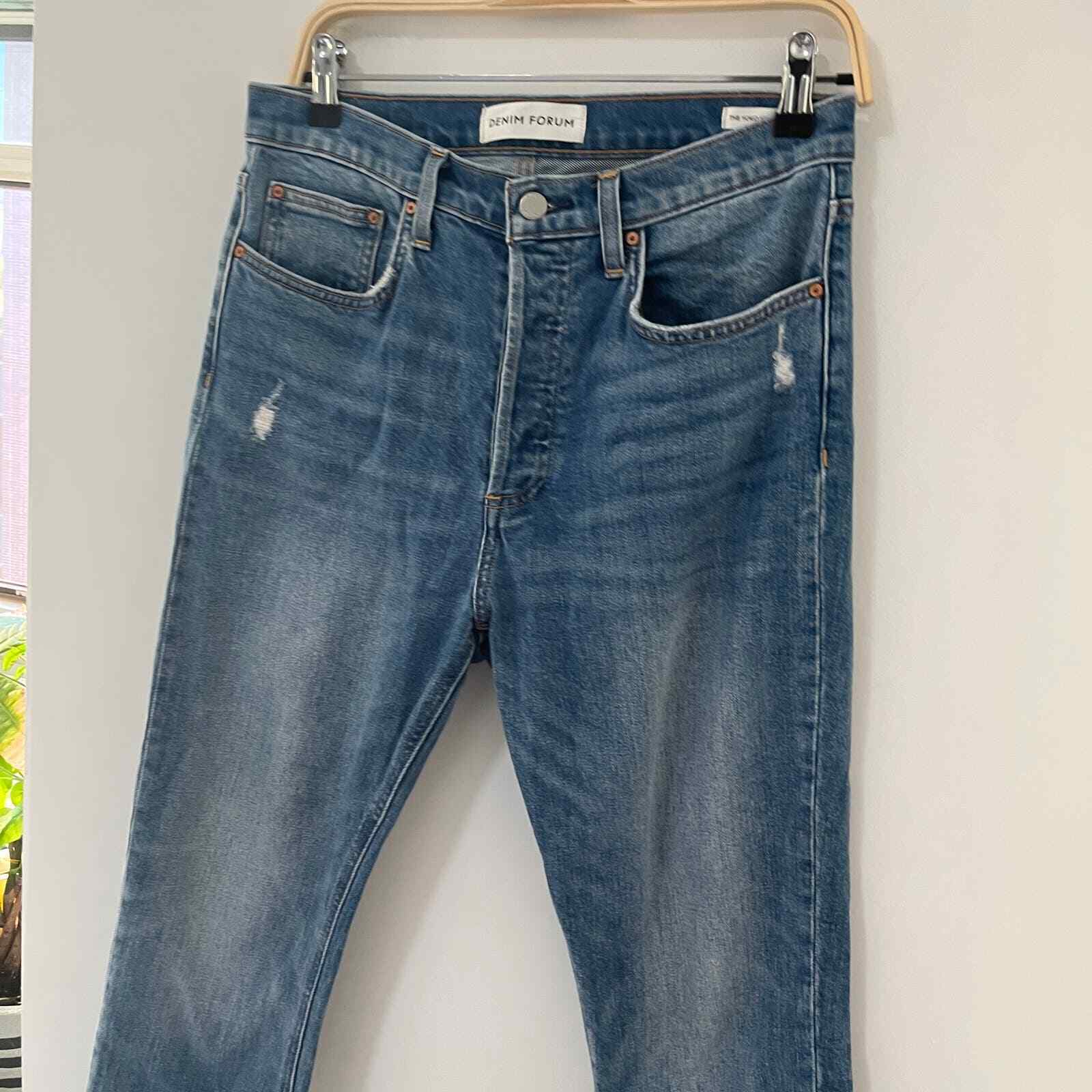 Denim Forum The Yoko High Rise Slim Jeans Size 29 - image 4