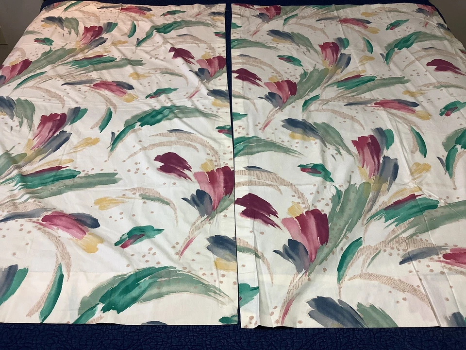 Juego de 2 paneles de cortina y 1 cenefa Croscill Sedonna Foto 3 de 4