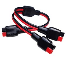 14AWG Solar Panel Power 1 to 2 Y Splitter Cable for Anderson Solar Generator