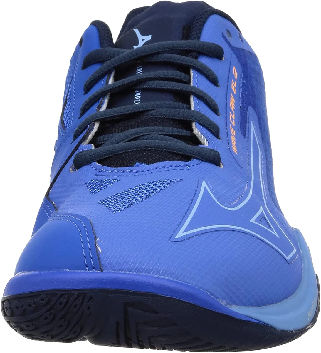 MIZUNO Badminton Shoes WAVE CLAW EL 2 WIDE Blue Sax 71GA2280 US9.5